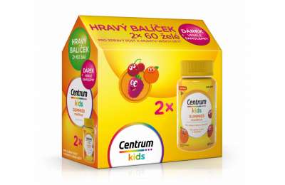 Centrum Kids Gummies multifruit 2x60pcs gift pack